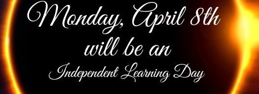 Independent Learning Day, April 8